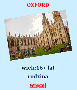 study travel angielski anglia oxford kurs mlodzież dorosli